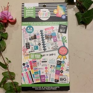 Quotes Sticker Book - Happy Planner - Slightly Used